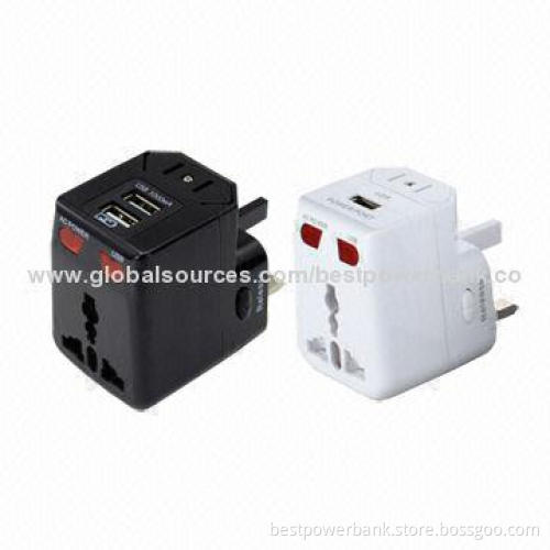 Universal Cellphone USB Chargers/Adapters, 5V/1A, Used in More than 150 Countries